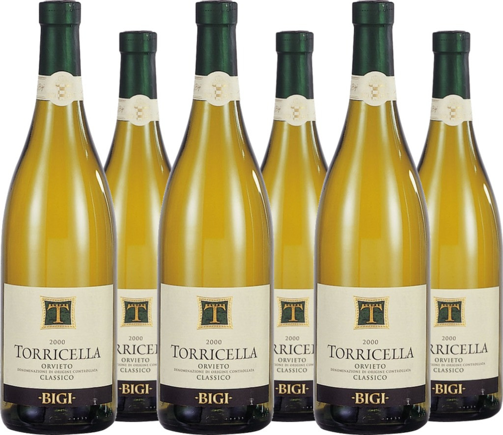 6er Vorteilspaket Orvieto classico DOC Einzellage Torricella