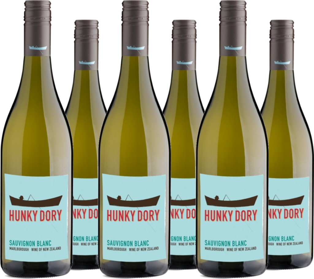 6er Vorteilspaket Hunky Dory Sauvignon Blanc Marlborough