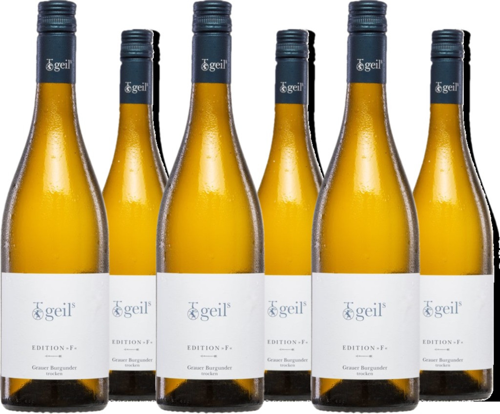 6er Vorteilspaket Grauer Burgunder Trocken Edition »F«