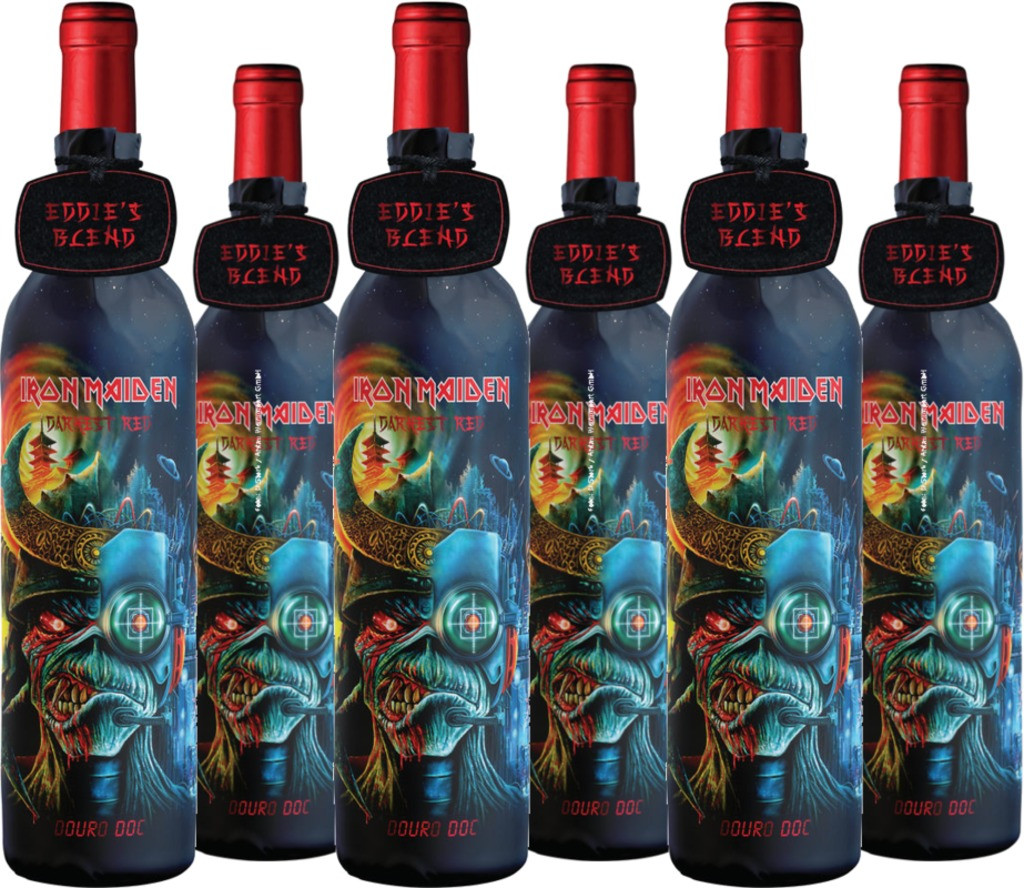 6er Vorteilspaket Iron Maiden Darkest Red