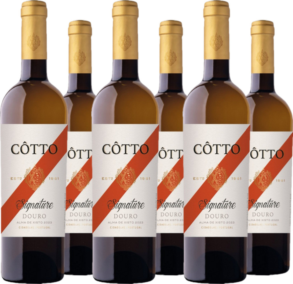 6er Vorteilspaket Côtto Signature Douro DOC Alma de Xisto Vinho Branco