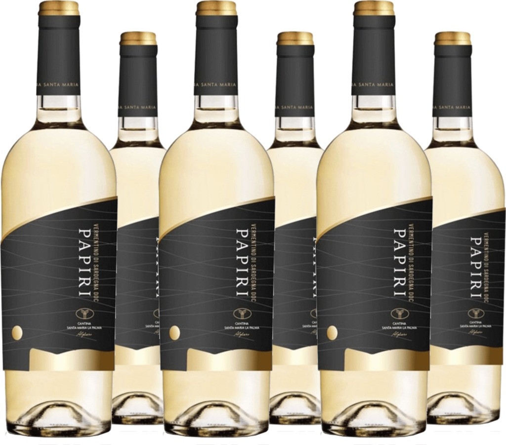 6er Vorteilspaket Vermentino di Sardegna DOC Papiri