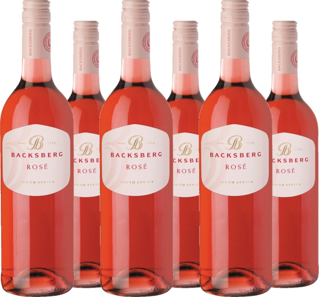 6er Vorteilspaket Backsberg Rosé