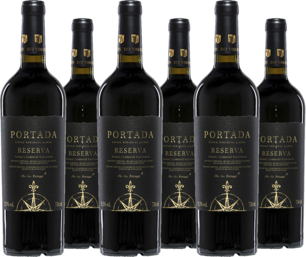 6er Vorteilspaket Portada Reserva Shiraz Cabernet Sauvignon