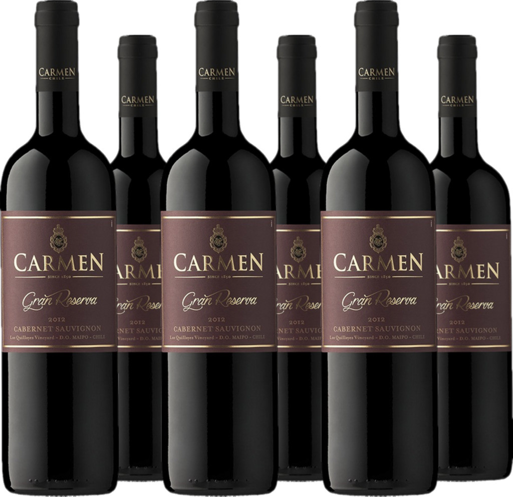 6er Vorteilspaket Carmen Gran Reserva Cabernet Sauvignon