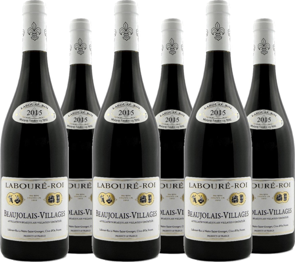 6er Vorteilspaket Beaujolais Villages AOC Labouré Roi
