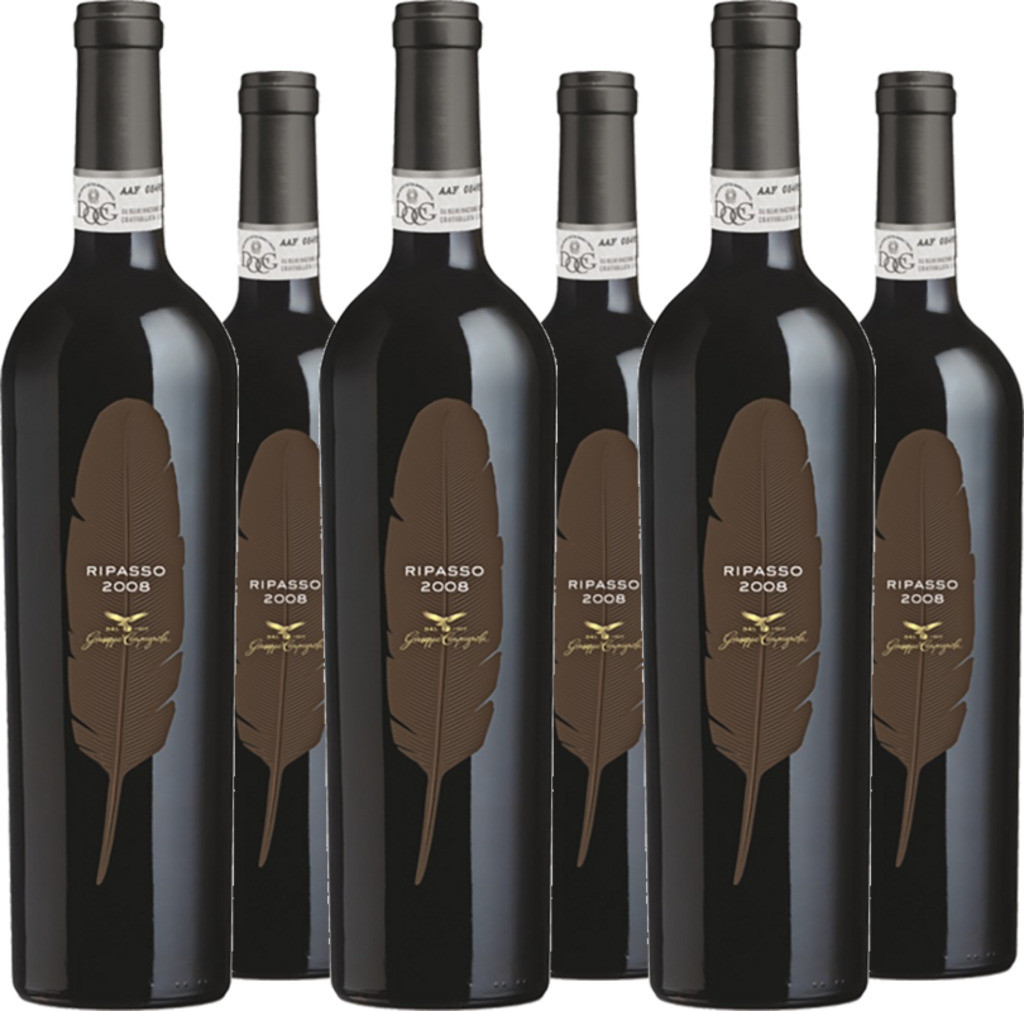 6er Vorteilspaket Ripasso della Valpolicella classico superiore DOC Piuma