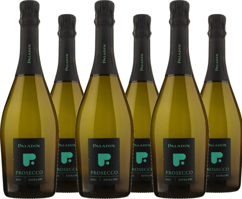 6er Vorteilspaket Paladin Prosecco P Extra Dry