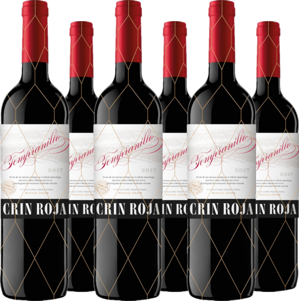 6er Vorteilspaket Crin Roja tinto Tierra de Castilla