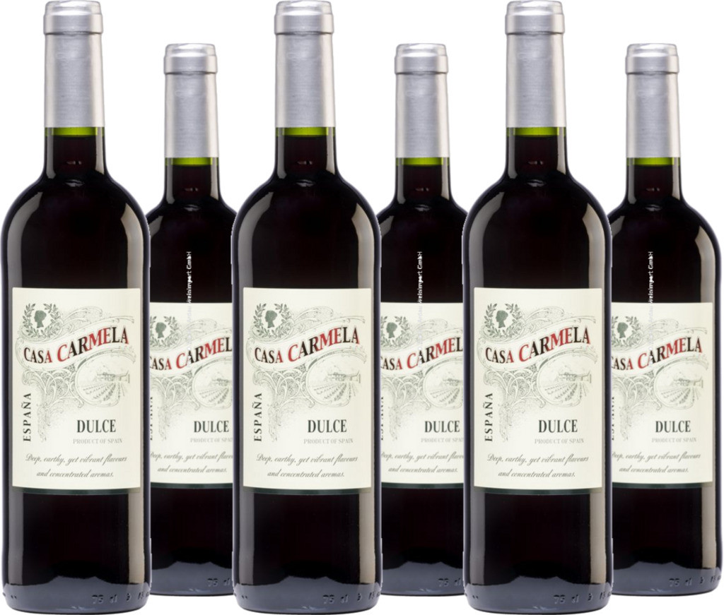 6er Vorteilspaket Casa Carmela Dulce Tinto