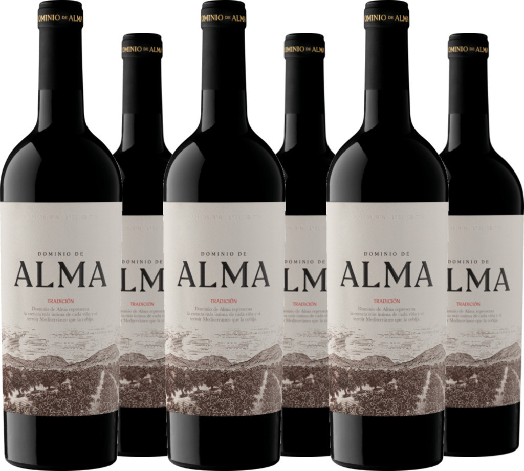 6er Vorteilspaket Dominio de Alma Tradición Monastrell-Syrah Jumilla DOP.