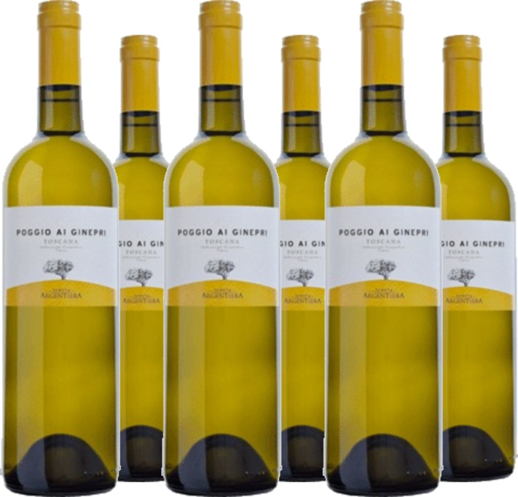 6er Vorteilspaket Poggio Ai Ginepri Bianco IGT