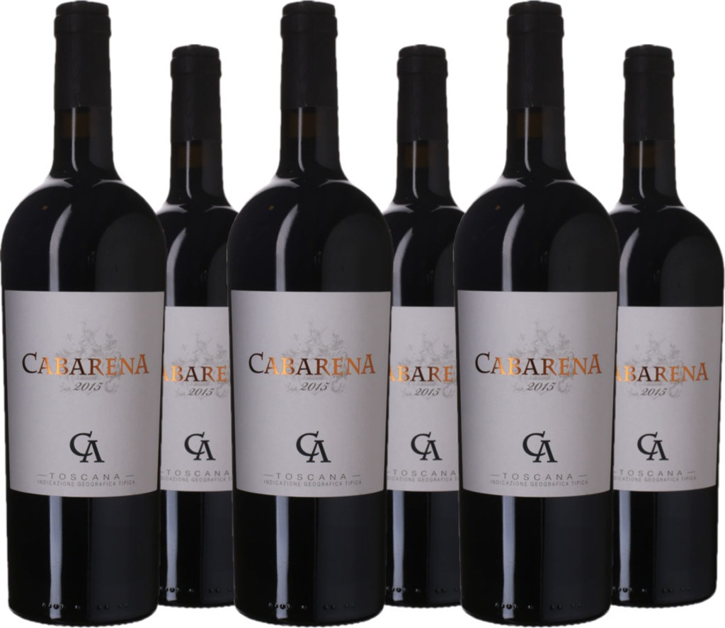 6er Vorteilspaket Cabarena IGT (SG/M/Syrah)