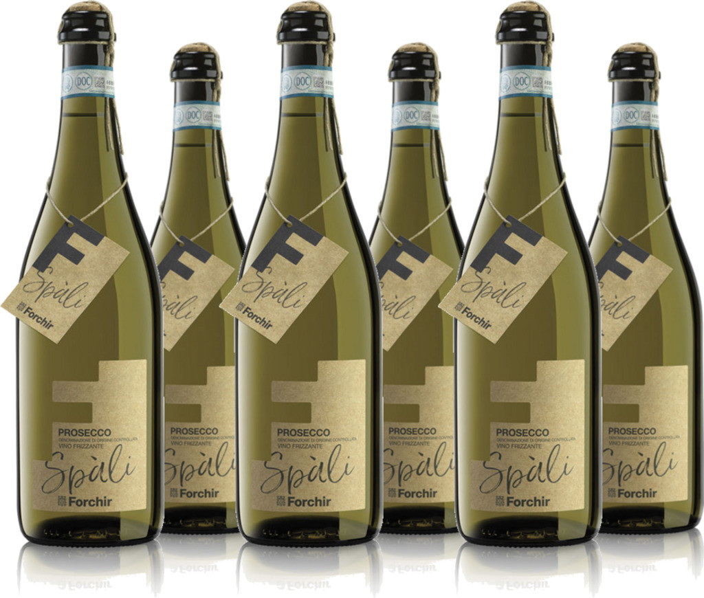 6er Vorteilspaket Prosecco Frizzante DOC Spali