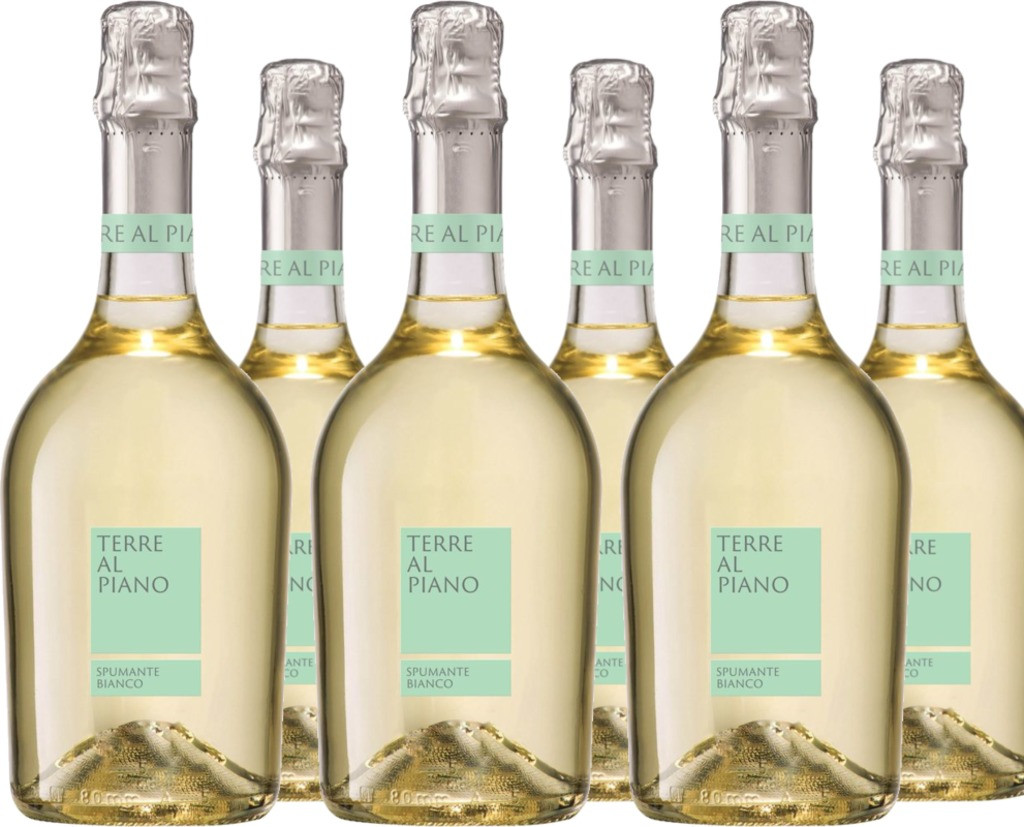 6er Vorteilspaket Spumante Bianco IGT Extra Dry NEU