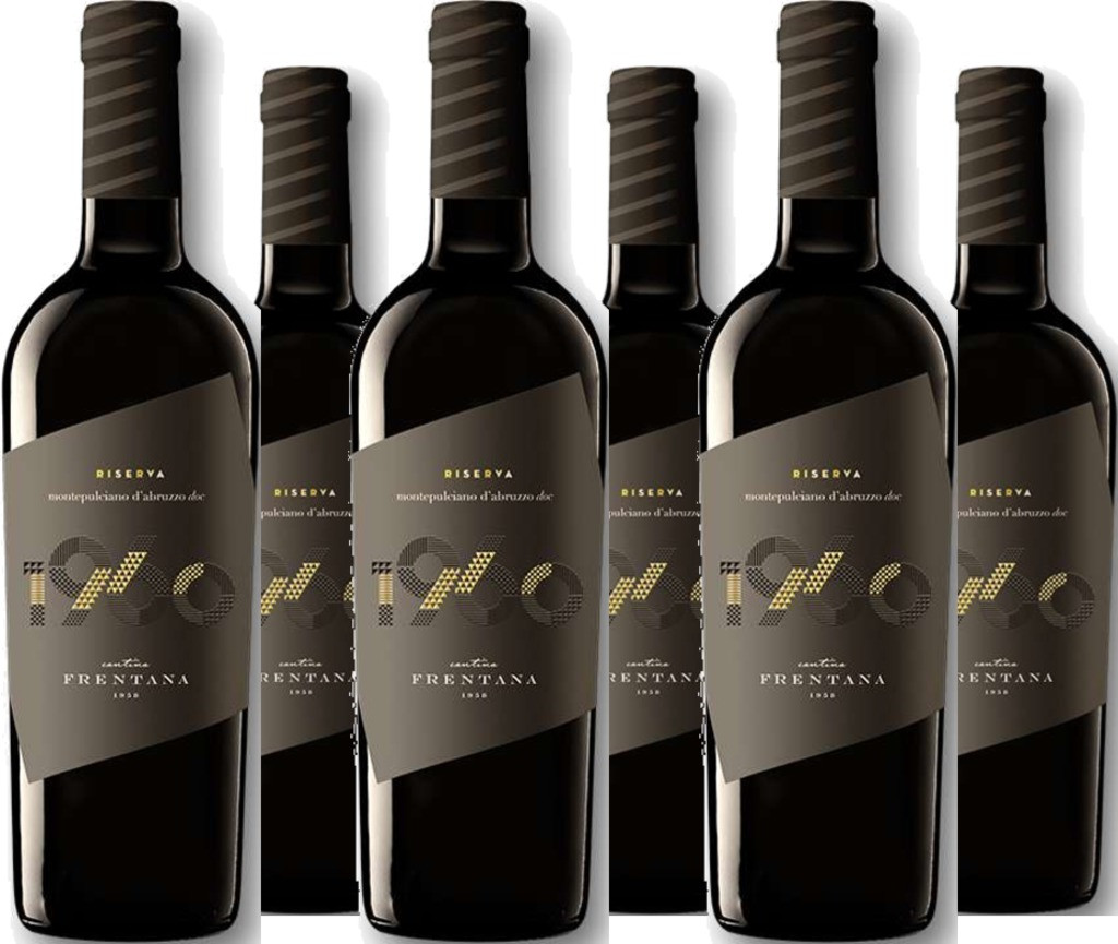 6er Vorteilspaket Montepulciano d'Abruzzo Riserva DOC 1960