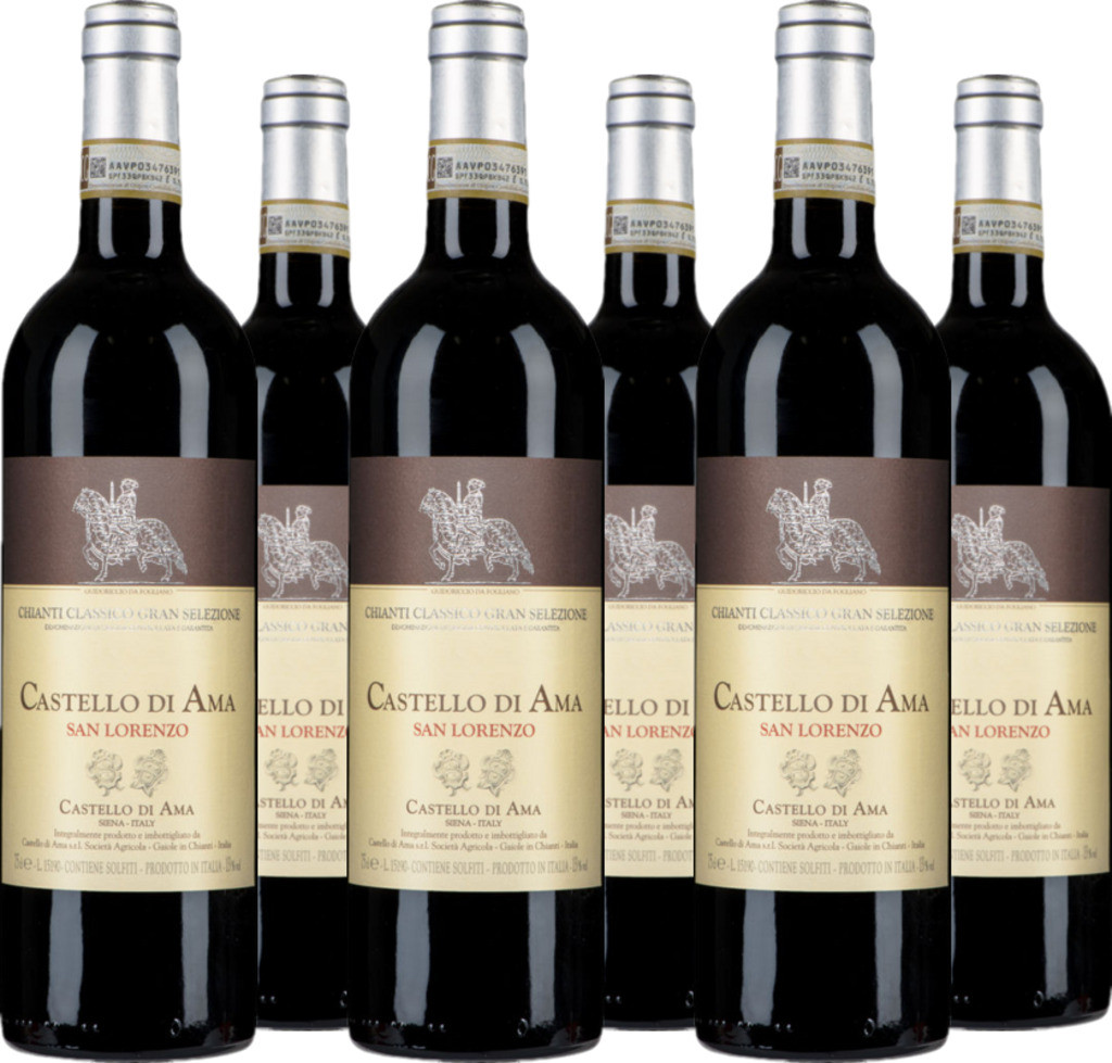 6er Vorteilspaket San Lorenzo Chianti Classico DOCG Gran Selezione