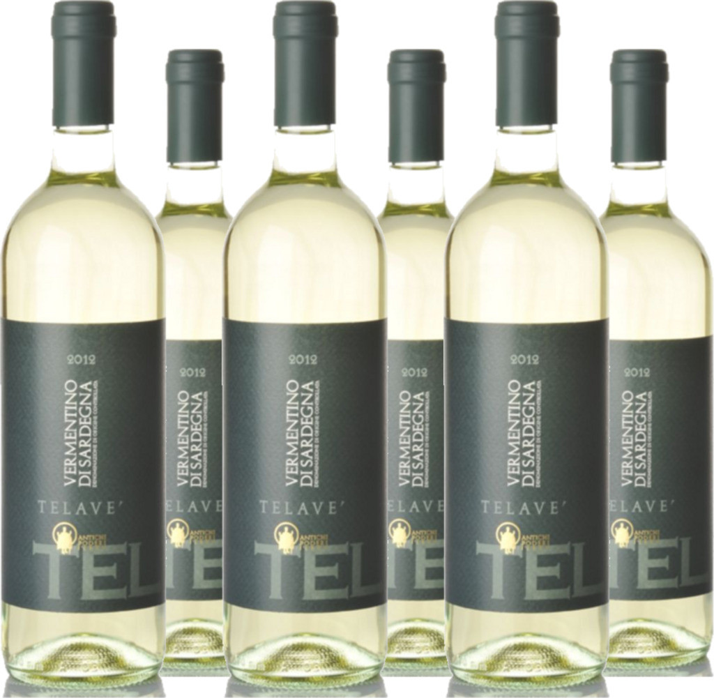 6er Vorteilspaket Vermentino DOC Telave