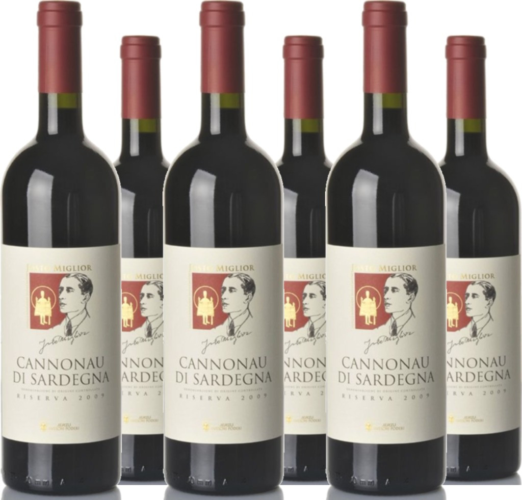 6er Vorteilspaket Cannonau di Sardegna Riserva DOC Josto Miglior