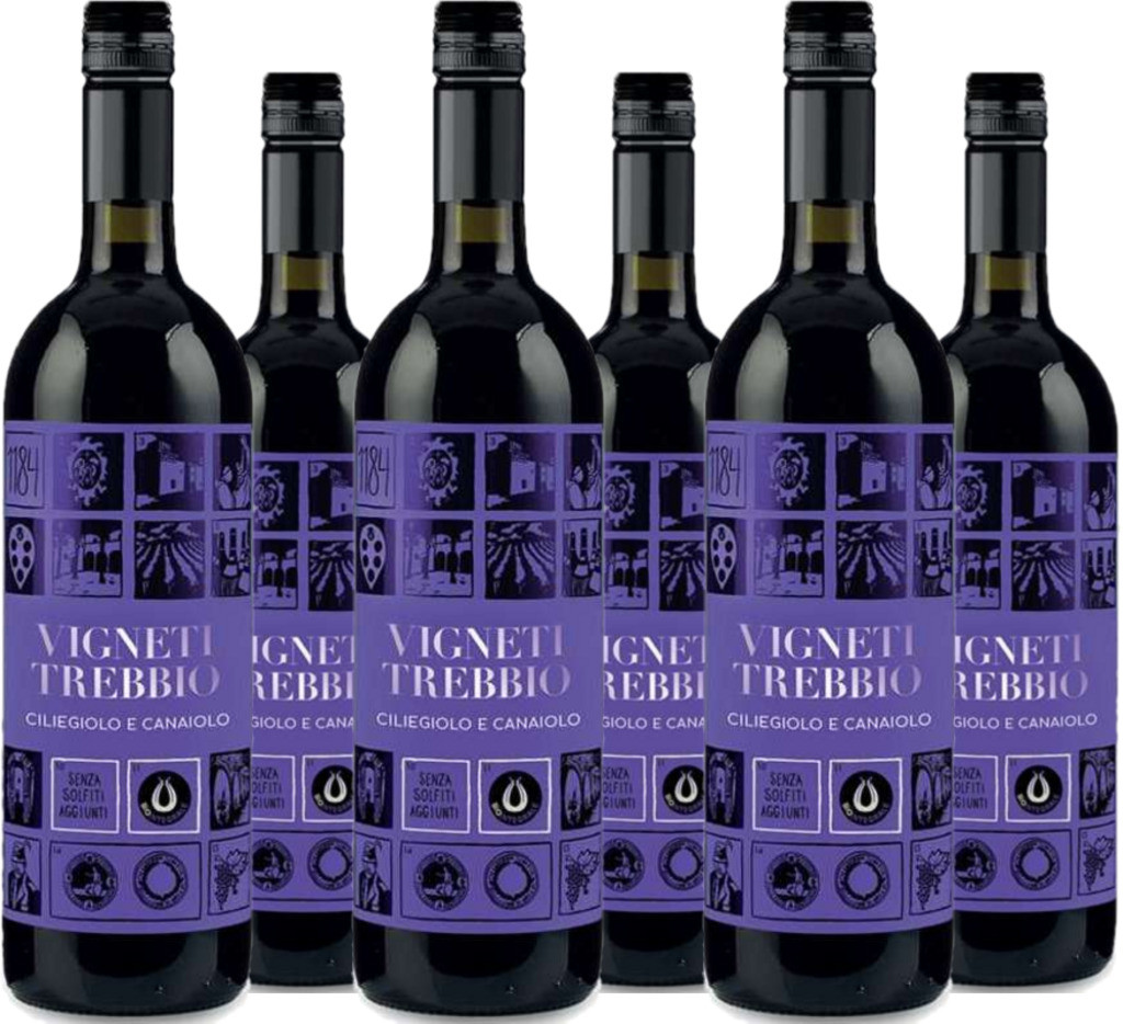 6er Vorteilspaket Ciliegiolo e Canaiolo Toscana IGT
