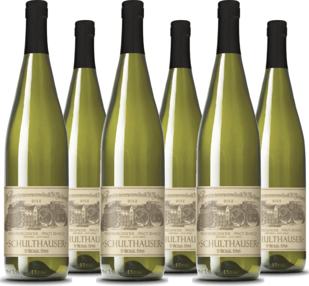 6er Vorteilspaket Weissburgunder Schulthauser DOC