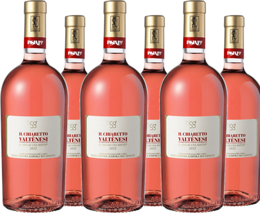 6er Vorteilspaket Il Chiaretto DOC Il vino di una notte