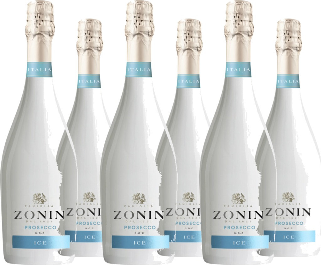 6er Vorteilspaket Zonin Prosecco Ice Spumante