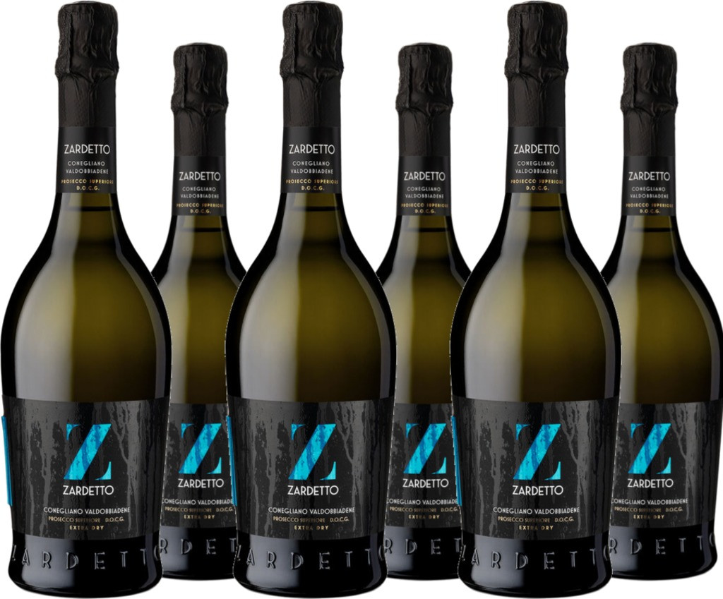 6er Vorteilspaket Prosecco Spumante DOCG extra-dry