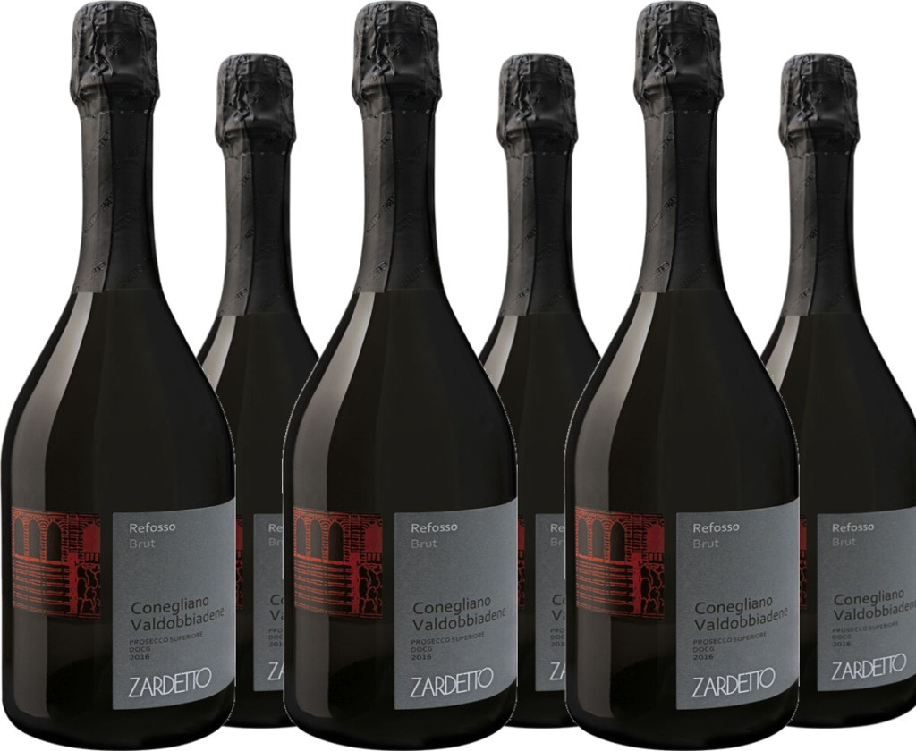 6er Vorteilspaket Refosso Prosecco Superiore DOCG brut