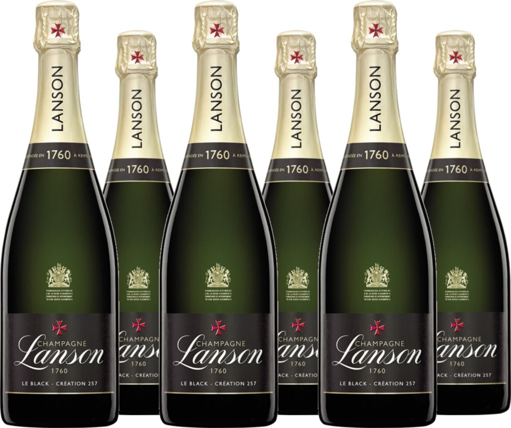 6er Vorteilspaket Le Black Label Brut