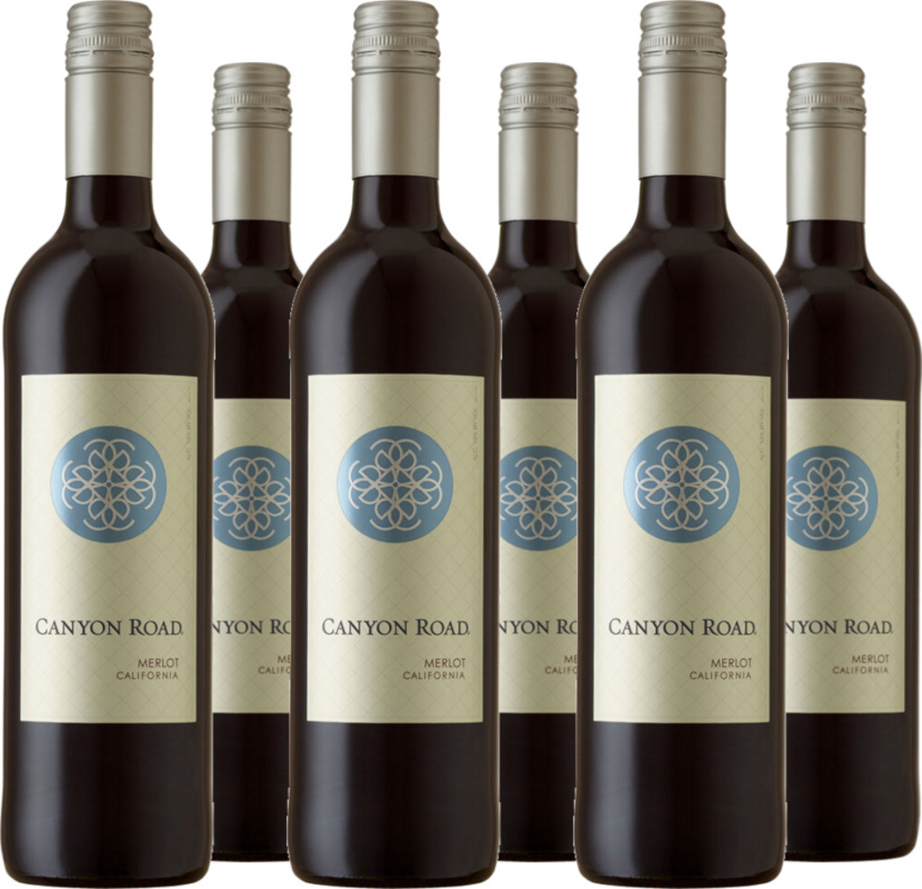 6er Vorteilspaket Merlot Canyon Road