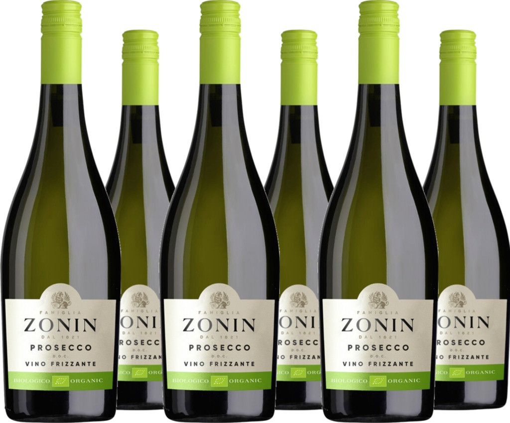 6er Vorteilspaket Zonin Prosecco Frizzante DOC
