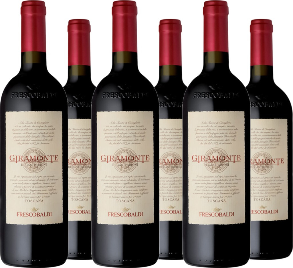 6er Vorteilspaket Tenuta Castiglioni Giramonte Toscana IGT
