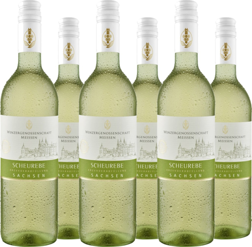 6er Vorteilspaket Scheurebe Kabinett
