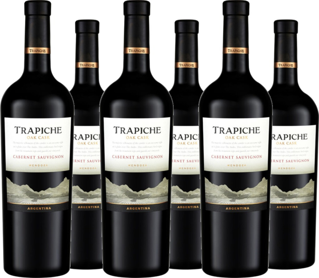 6er Vorteilspaket Trapiche Oak Cask Cabernet Sauvignon