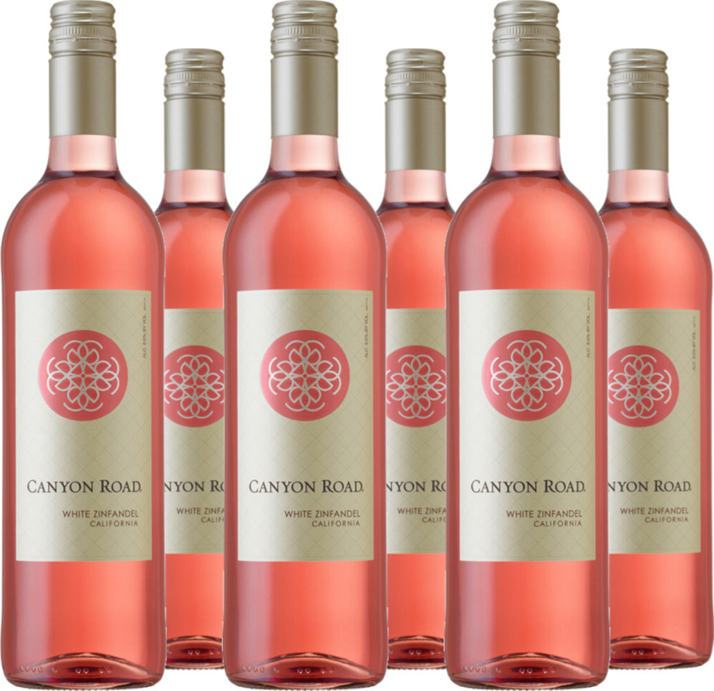 6er Vorteilspaket White Zinfandel Canyon Road
