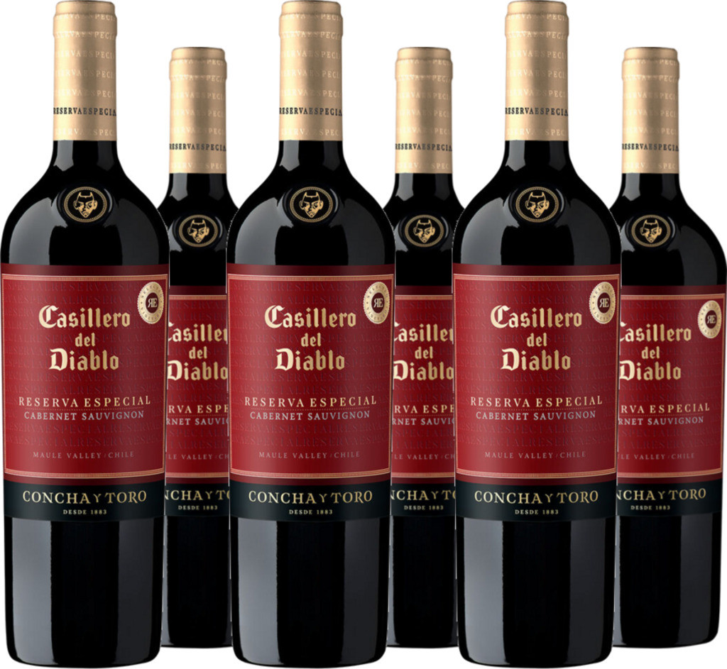 6er Vorteilspaket Casillero Del Diablo Reserva Especial