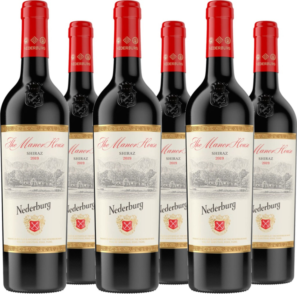 6er Vorteilspaket Nederburg Manor House Shiraz