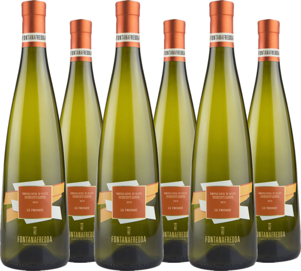6er Vorteilspaket Le Fronde Moscato d'Asti DOCG