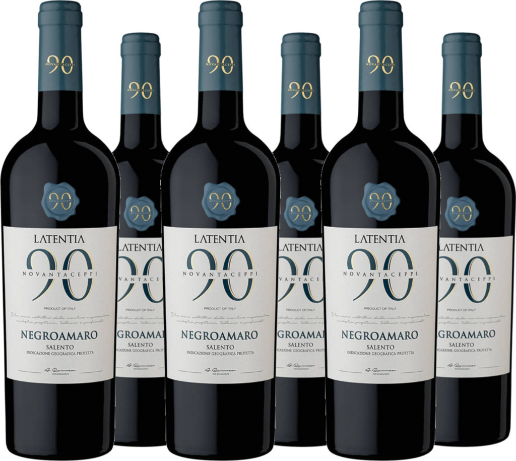 6er Vorteilspaket Negroamaro Salento IGP