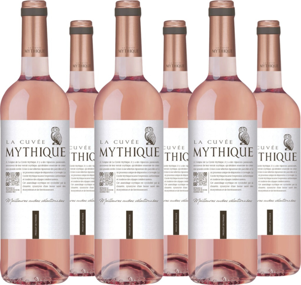 6er Vorteilspaket La Cuvée  Rosé