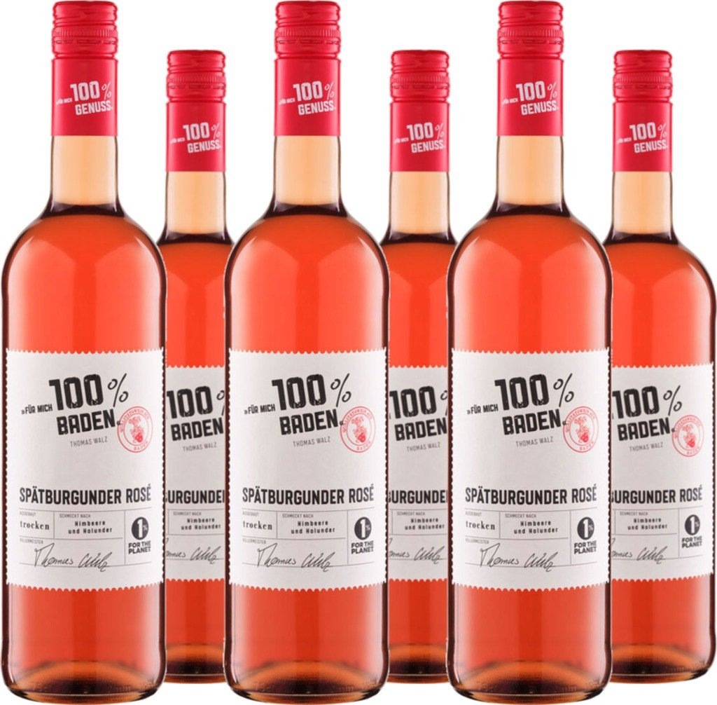 6er Vorteilspaket Spätburgunder Rosé
