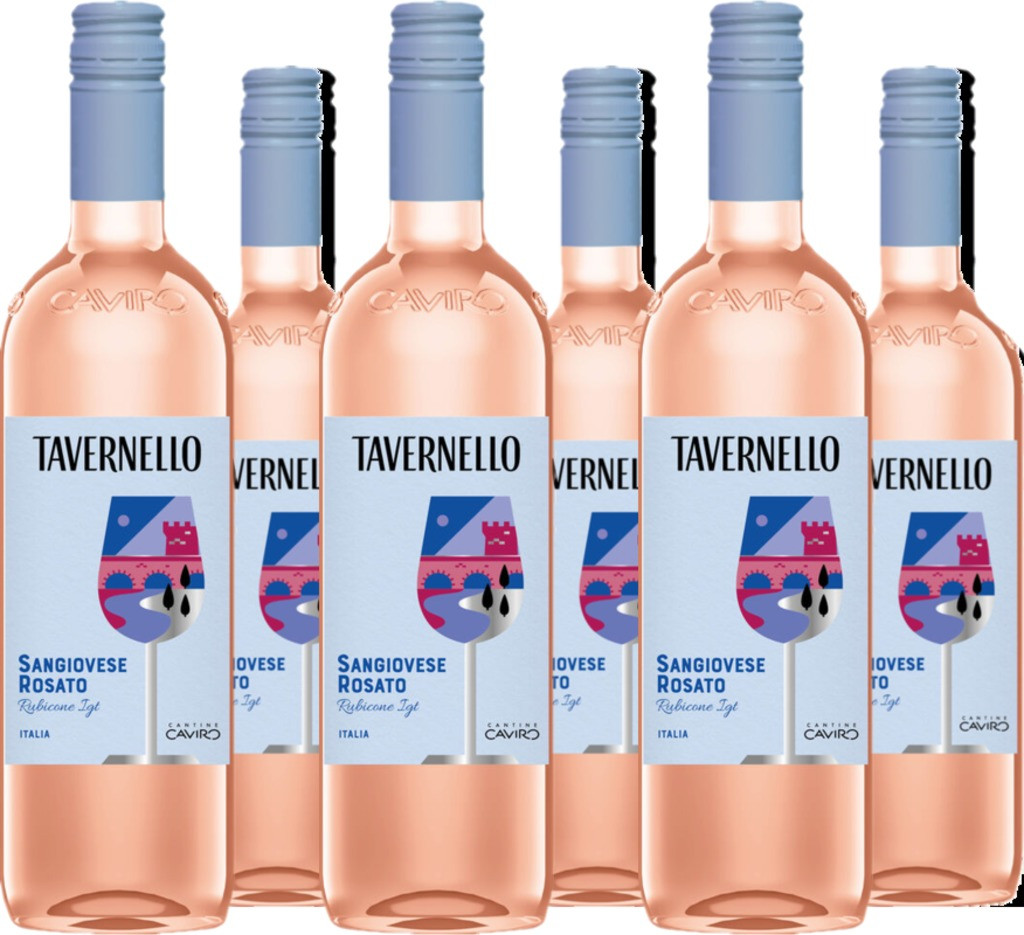 6er Vorteilspaket Sangiovese Rosato Rubicone IGT