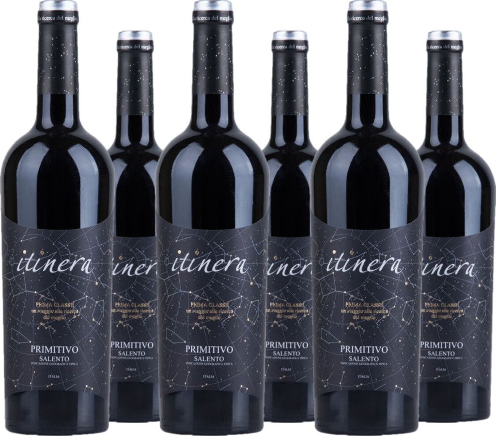 6er Vorteilspaket Prima Classe Primitivo Salento IGT