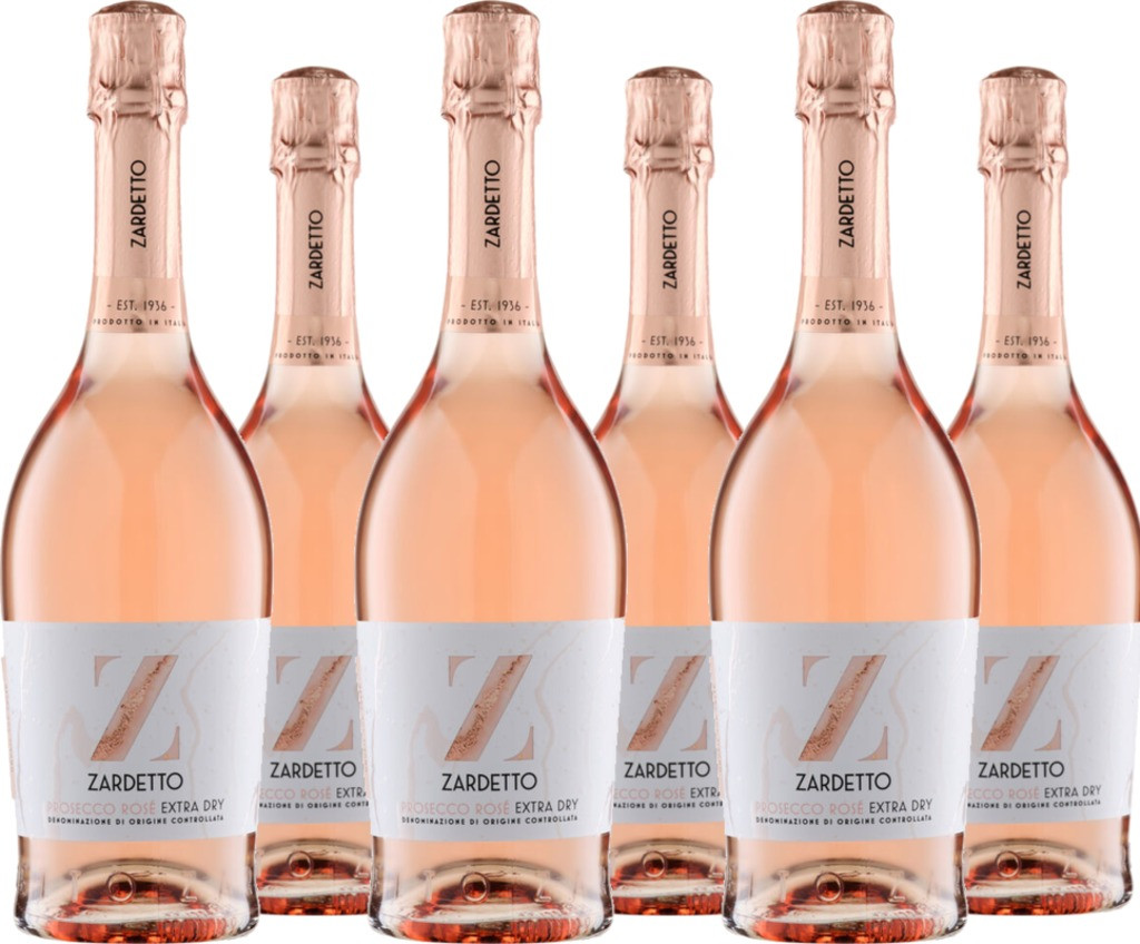 6er Vorteilspaket Prosecco Millesimato Rose DOC