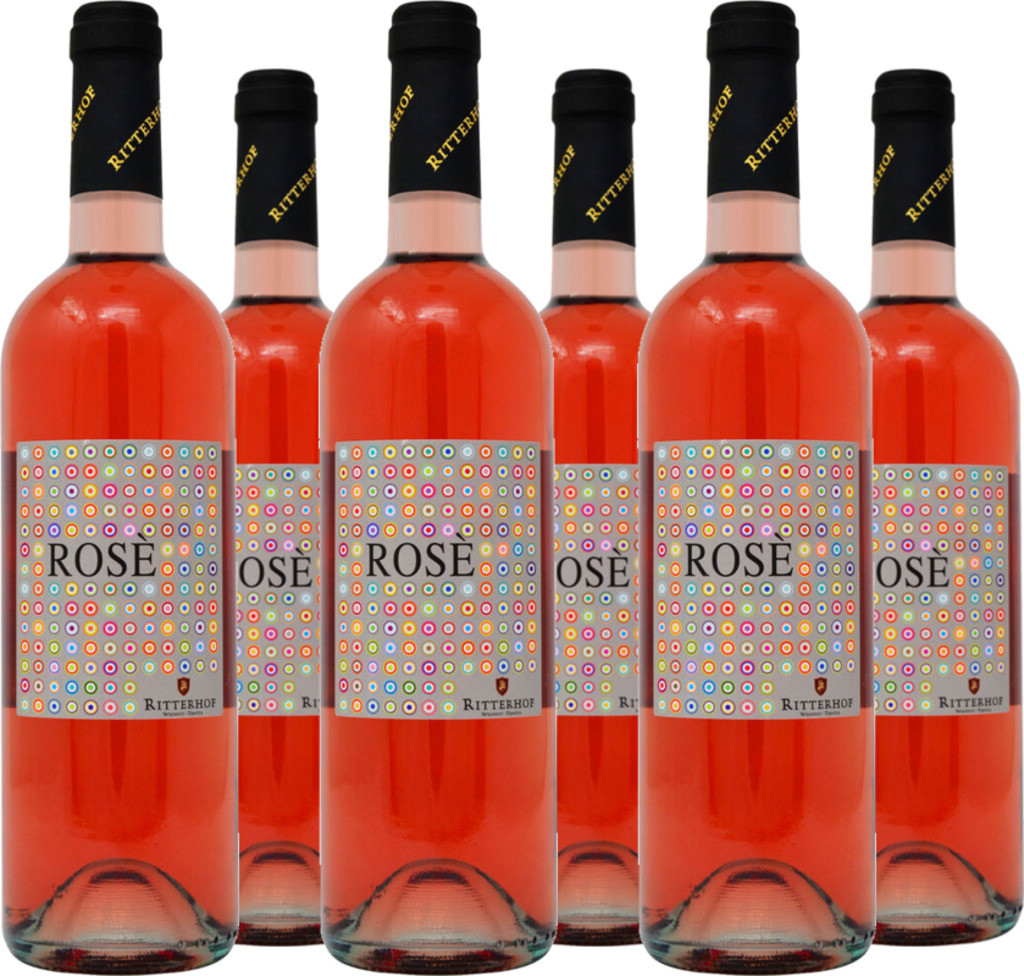 6er Vorteilspaket Weingut Ritterhof Rosé Cuvee