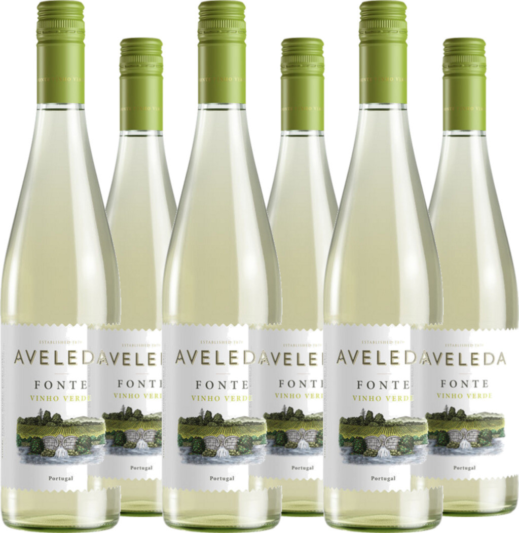 6er Vorteilspaket Aveleda Fonte Vinho Verde DOC