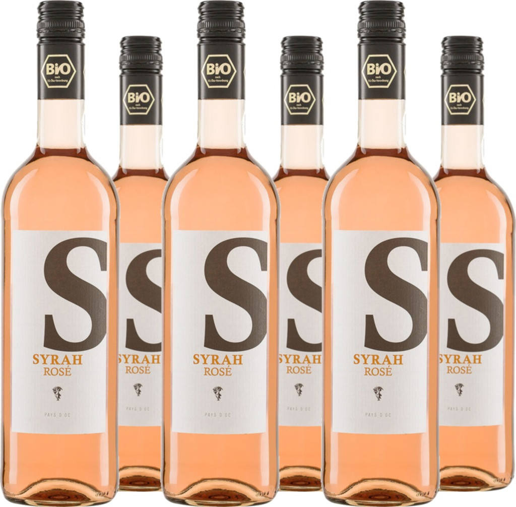 6er Vorteilspaket Syrah Rosé IGP Pays d'Oc