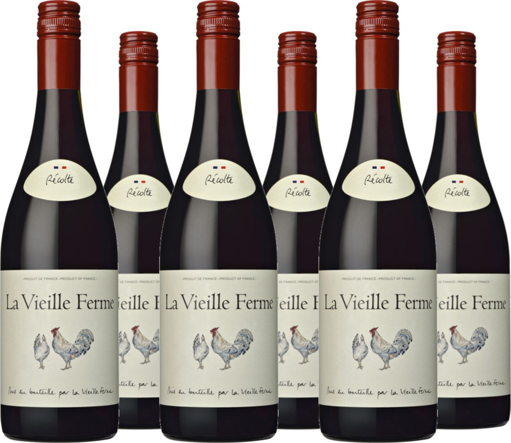 6er Vorteilspaket Vin De France Rouge