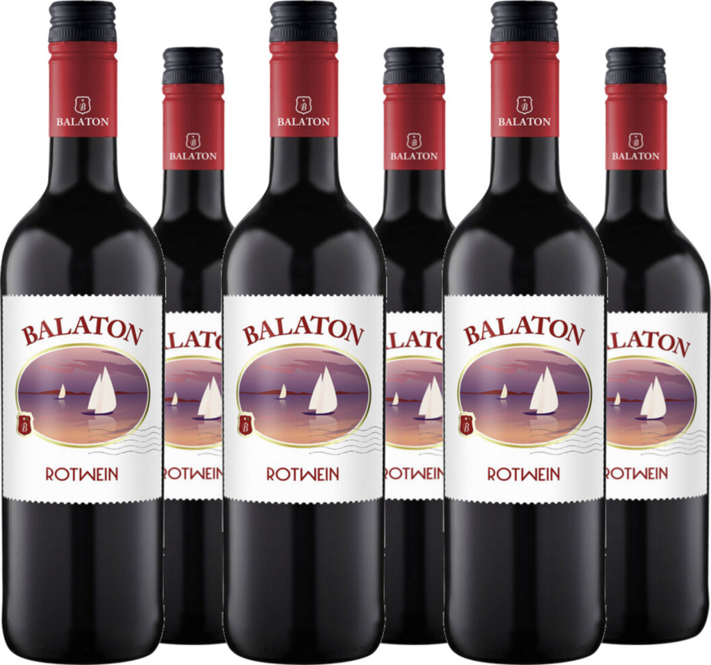 6er Vorteilspaket Balaton Rot